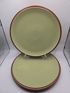 Denby Juice Apple Dinner Plates x2 – 25.5 cm – Vintage Apple Pattern – Stoneware - Picture 1 of 4