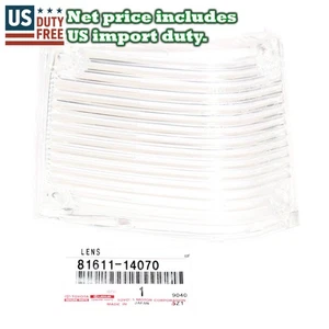 OEM Clear Len Lamp RH New Japan For 71-77 Toyota Celica TA22 RA RA21 TA GT LT ST - Picture 1 of 6