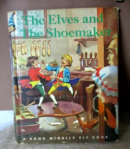 Book Children The Elves and the Shoemaker 1959 Rand McNally Very Good Condition - Imagen 1 de 5