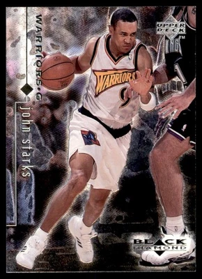 1998-99 Black Diamond # 36 John Starks Warriors Foto 1 de 2