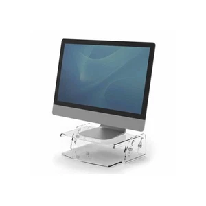 Fellowes Desk Monitor Riser Acrylic Transparent and Adjustable (9731101) - Afbeelding 1 van 3