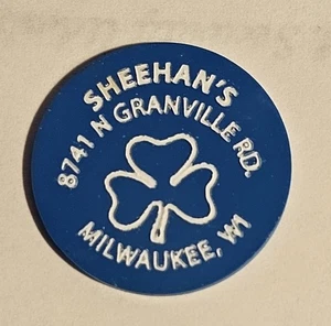 Sheehan's Milwaukee, WI Plastic Good For Token  #2074 - Picture 1 of 2