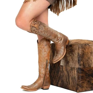 Old Gringo Jager Damen Stiefel - Braun - Bild 1 von 12