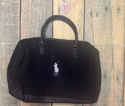Ralph Lauren Polo Black Duffel / Sport Bag W/ No Strap - Image 1 of 3