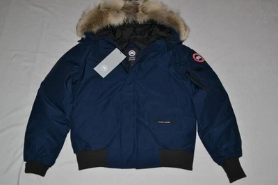 CHAQUETA BOMBER CHILLIWACK HOMBRE GANSO CANADÁ ATLÁNTICO AZUL MARINO TODAS LAS TALLAS AUTÉNTICA Foto 1 de 4