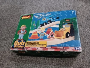 Juego de pistas Brio Bob The Builder 32811 - Pista de caja y solo dos árboles - Pata rota - Imagen 1 de 18