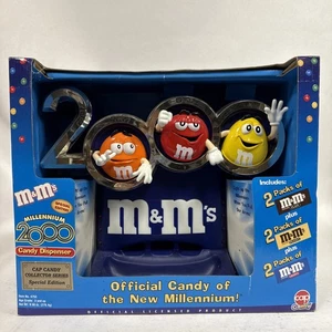 M&M's Millennium 2000 dispenser caramelle serie da collezione nuovo con scatola spedizione gratuita B11 - Foto 1 di 15