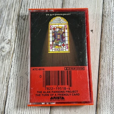 The Alan Parsons Project The Turn Of A Friendly Card Cassette Arista Foto 1 de 2