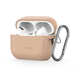 Case Tech-Protect Silikon-Haken Apple Airpods Pro 1 / 2 Café Latte - Bild 1 von 8