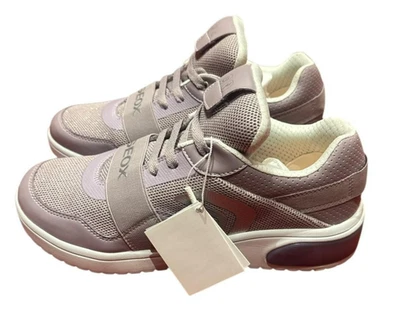 GEOX Mauve Sneaker Schuhe Freizeit Mädchen Kinder (J928DA C8003) Neu