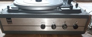 Koffer-Plattenspieler Vintage Dual 1010V mit Abdeckhaube - Bild 1 von 11
