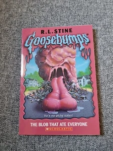Goosebumps, #55 The Blob That Ate Everyone, By R.L.Stine Good Con 1st Edition - Picture 1 of 8