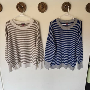 Vince Camuto Pulloverpaket gestreift Größe XL - Bild 1 von 10