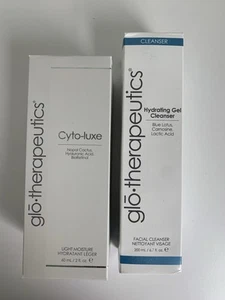 Glo Therapeutics Moisturizer Cyto-luxe Light Moisture And Hydrating Cleanser Lot - Picture 1 of 5
