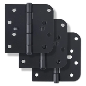 Miseno MDH4063 4x4 Cojinete Liso Cuadrado x 5/8" Radio Esquina Puerta Bisagra - Paquete - Imagen 1 de 3