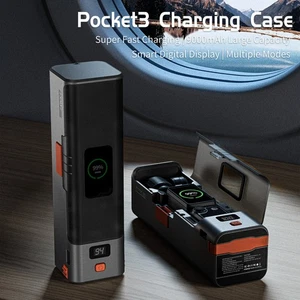 Für DJI Osmo Pocket 3 Ladecase 9000mAH Powerbank Smart Digital Display - Bild 1 von 12