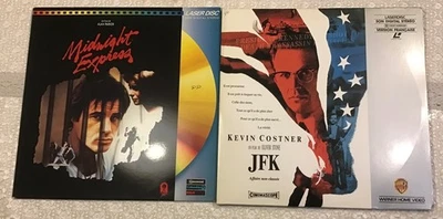 2 Stück Laser Disc Film JFK und Midnight Express. Laserdisc. - Bild 1 von 4