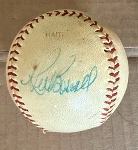 Ron Blomberg, Ken Boswell, Duffy Dyer Autographed Baseball - Yankees, Mets - Picture 1 of 2