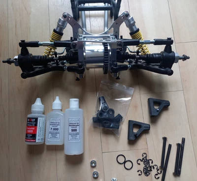 FG HT  1:5 2WD Sportsline Hinterache Alu Differenzial Tuning - Bild 1 von 4