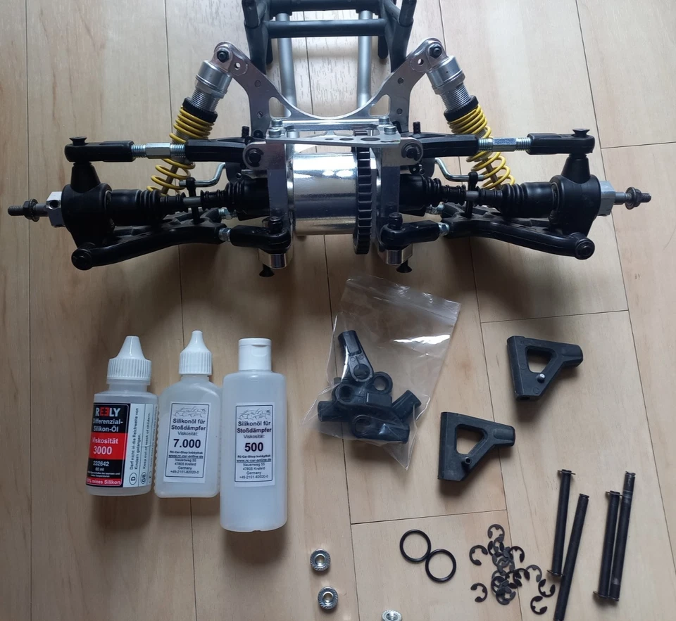 FG HT  1:5 2WD Sportsline Hinterache Alu Differenzial Tuning - Bild 1 von 4