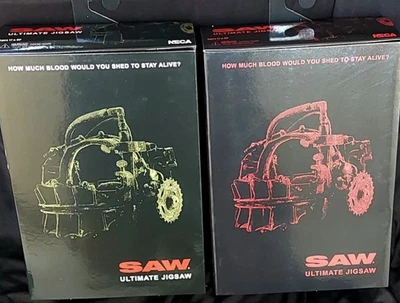 Neca ULTIMATE SAW JIGSAW KILLER (Red Robe & Black Robe versions) 7" figure set - Image 1 of 4