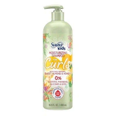 Suave - Niños - Acondicionador - Para rizos - Almendra dulce y miel - 16,5 fl oz Foto 1 de 2