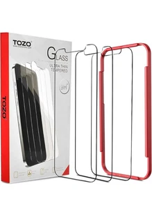 10 Pack Bundle Of 3 Pack TOZO Tempered Glass Screen Protector iPhone 12 Pro Max - Picture 1 of 4