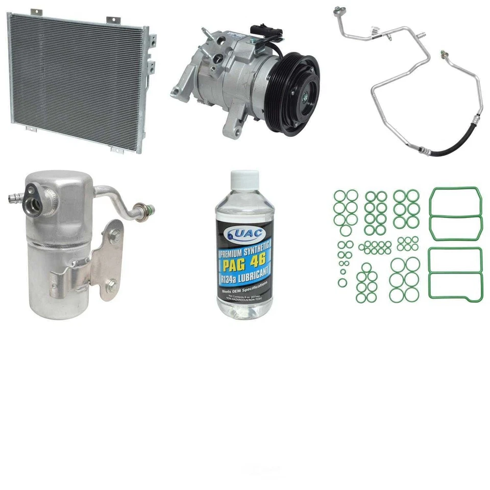 A/C Compressor & Component Kit fits 2006-2007 Mitsubishi Raider  UNIVERSAL AIR C - Image 1 of 1