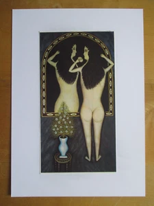 Morris Hirshfield - Naive Malerei - B.-Nr.: 0613 - DIN A4  - Bild 1 von 2