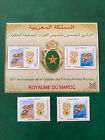 Morocco 2006 Armed Forces Souvenir Sheet And Stamps Mnh