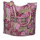 Vera Bradley Pinwheel Pink Tote Bag Purse