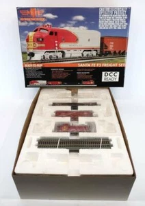 MTH 81-4001 Santa Fe HO Scale Archive Freight Train Set - Picture 1 of 6