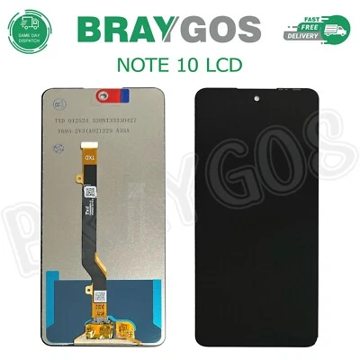 BRAYGOS Ersatz für Infinix Note 10 x693 LCD Display Touchscreen Digitizer Baugruppe