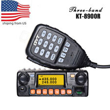QYT KT-8900R Car Mobile Radio Tri-Band Transceiver 136~174&240-260&400~480MHz 