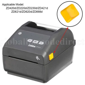 2x Nuevo botón lateral para impresora térmica directa Zebra ZD220D 230D 420D 421D 620D - Imagen 1 de 5