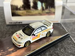 Modelo de coche de aleación Fine Works64 FW 1:64 Subaru WRC Rally Champion - Imagen 1 de 16