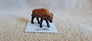 LITTLE CRITTERZ Young Bison "Teton" Miniature Figurine New FREE SHIPPING LC114 - Picture 1 of 7
