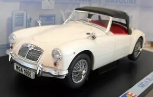 Revell 1/18 Scale Diecast - 08447 MG MGA Roadster Softtop White - Picture 1 of 7