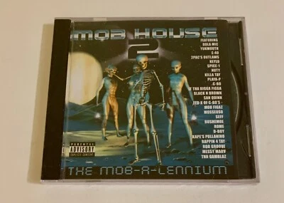 New/Sealed Bay Area Rap CD Mob House 2: The Mob-A- Lennium (2001) 15 Tracks [PA] - Image 1 of 3