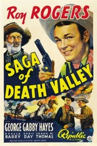 Saga of Death Valley Roy Rogers culto del oeste película póster impreso 3 - Imagen 1 de 1