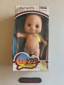 Vintage 1987 Fairland Toy Collection Q-Kid with Swinging Eyes Boy Scout Doll - Picture 1 of 5