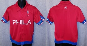 Chaqueta de calentamiento retro Philadelphia 76ers Nike Rewind 1966 - mediana para niños - Imagen 1 de 10