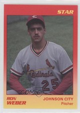 1989 Star Johnson City Cardinals Ron Weber #22