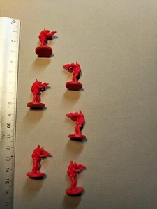 6 x INFANTRY  MINIATURE  (+-1/72 SCALE)/FORTRESS AMERICA FFG /G888 - Foto 1 di 1