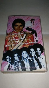 MICHAEL JACKSON - THE LEGEND CONTINUES VIDEO TAPE - Picture 1 of 7