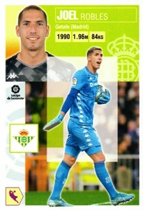 #2 Joel - Real Betis - Cromos Liga Este 2020/2021 Panini 