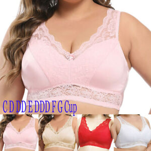 30-44 BCDEFG Large Cup Women Bras Sexy Lingerie Wireless Bralette Plus Underwear