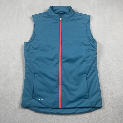 Chaleco Ping Para Mujer 6 Azul Aqua Cremallera Completa Sensor Advertencia Golf Atlético Absorción Térmica Foto 1 de 4