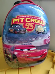 Disney By Heys Cars Luggage Kids 18in Hard Suitcase Lightening McQueen 95 Blue - Picture 1 of 10