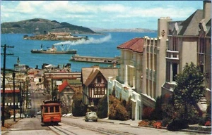 Teleférico Hyde Street San Francisco California Postal - 1603 Sin publicar - Imagen 1 de 2